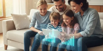 Family reviewing child benefit changes 2026 on tablet